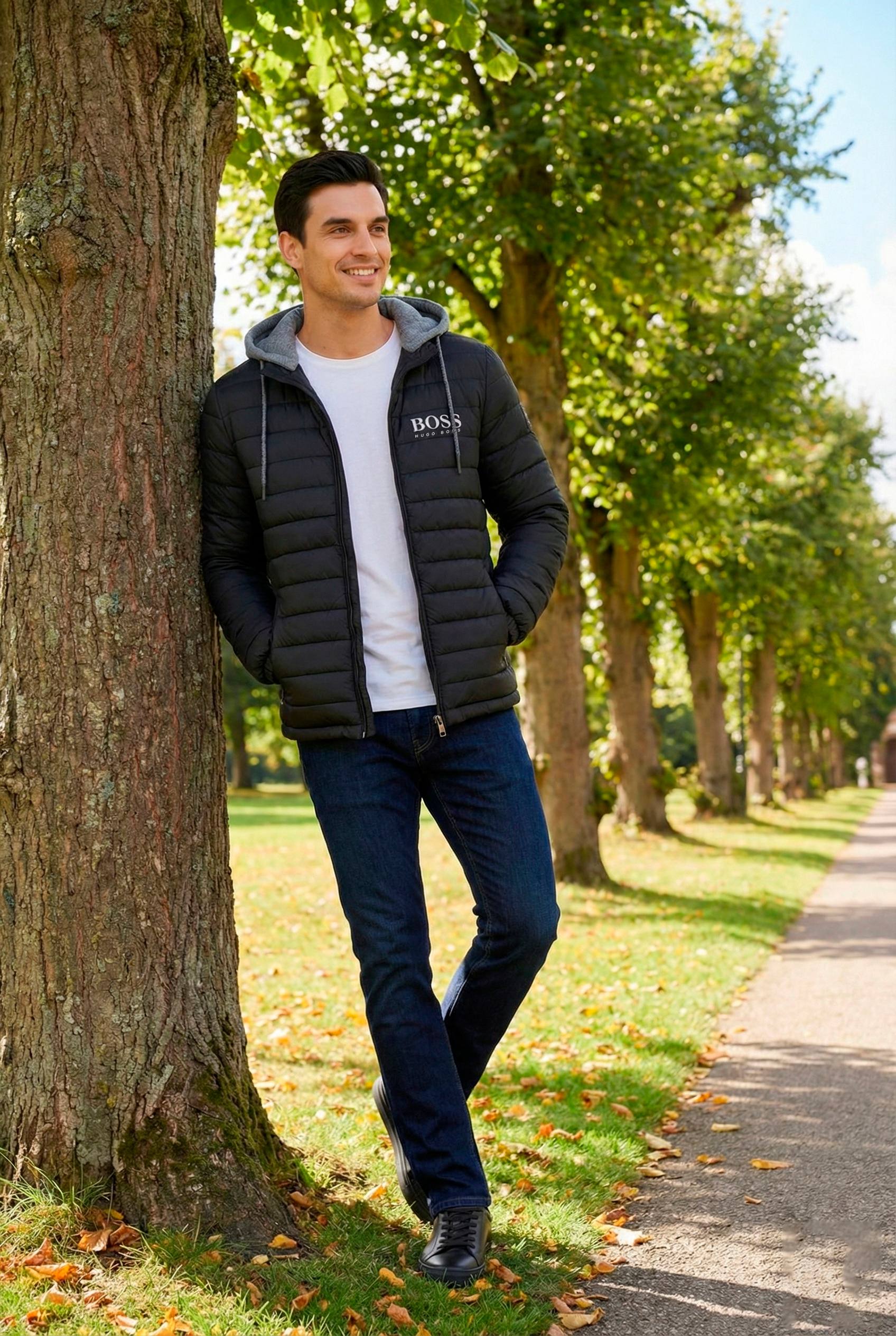 Hugo Boss Water-Repellent Puffer Jacket