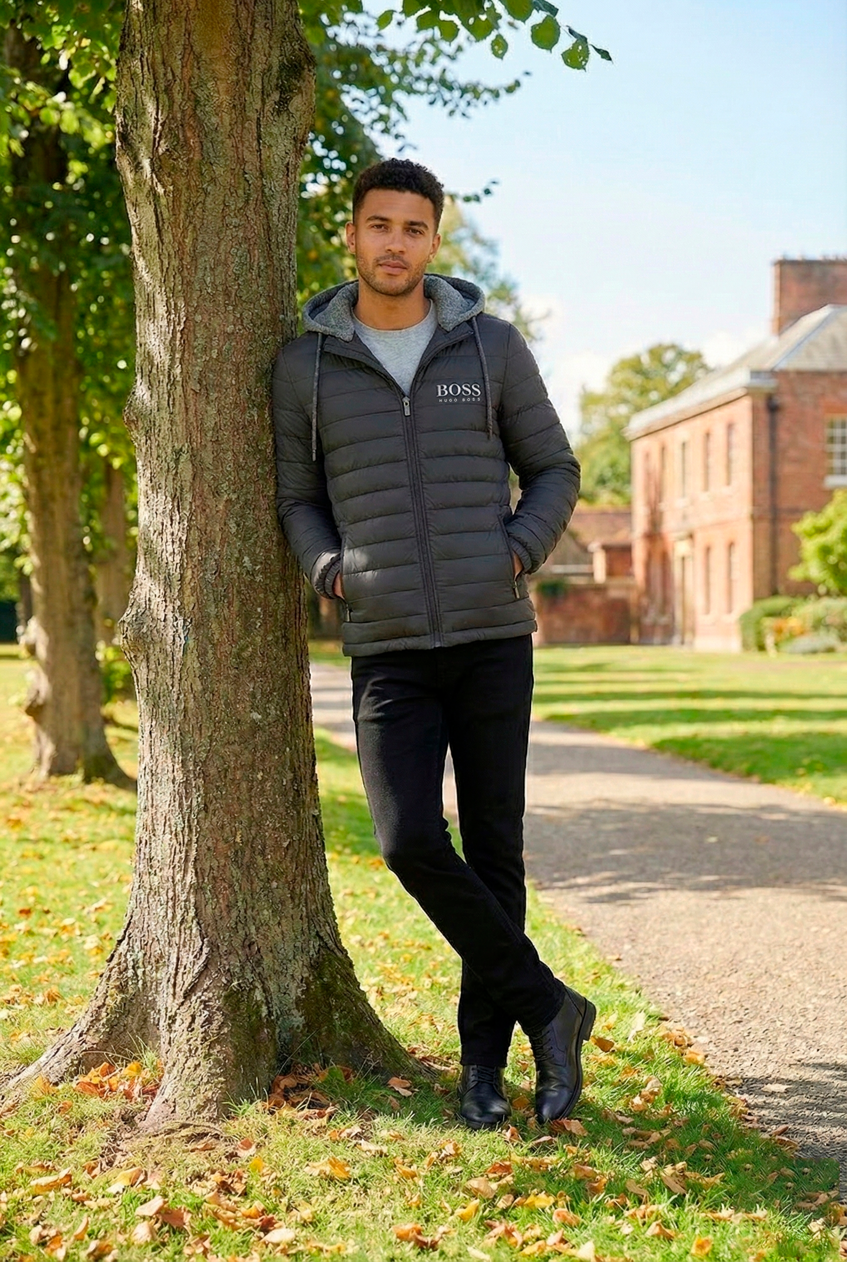 Hugo Boss Water-Repellent Puffer Jacket