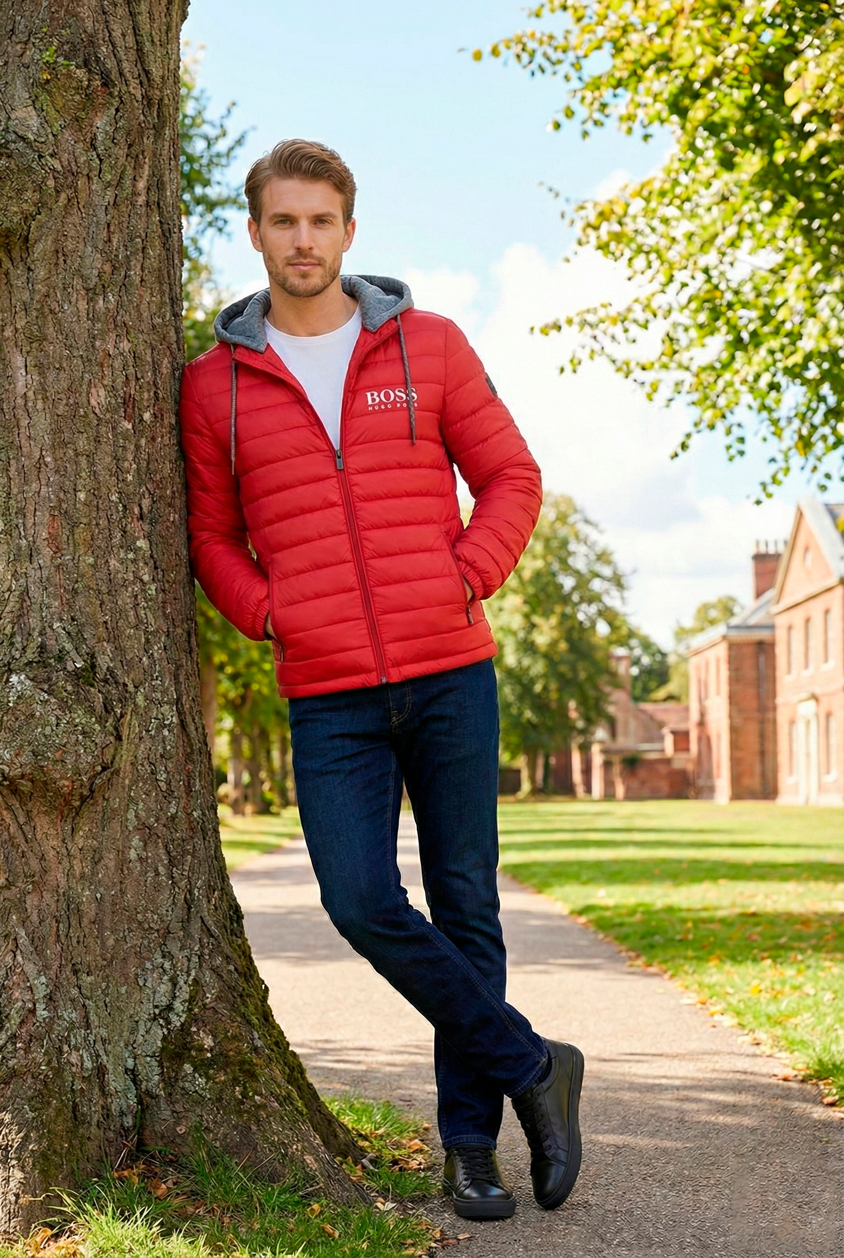 Hugo Boss Water-Repellent Puffer Jacket