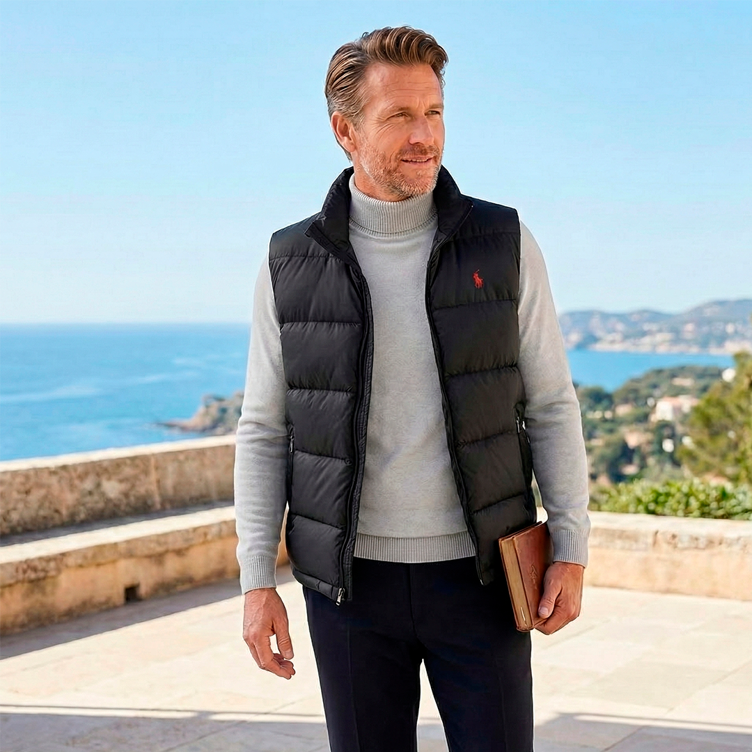 Ralph Lauren Puffer Vest & Turtleneck Set [COMBO]